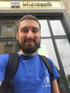 Florian bei Microsoft