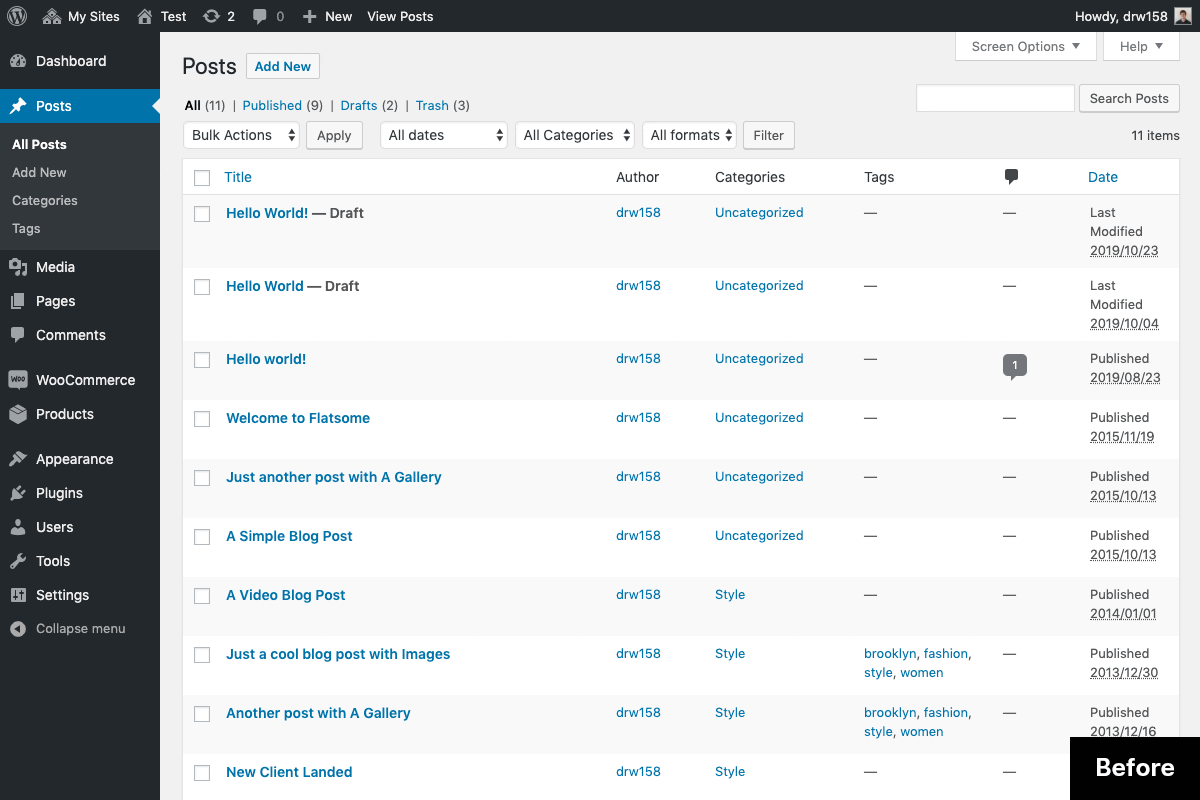 Schriftänderung im WordPress-Backend